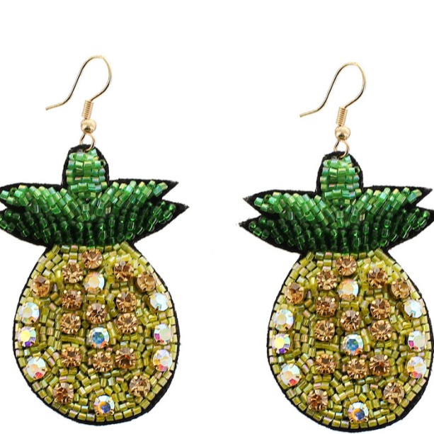 Nwt Panacea Pineapple Earrings